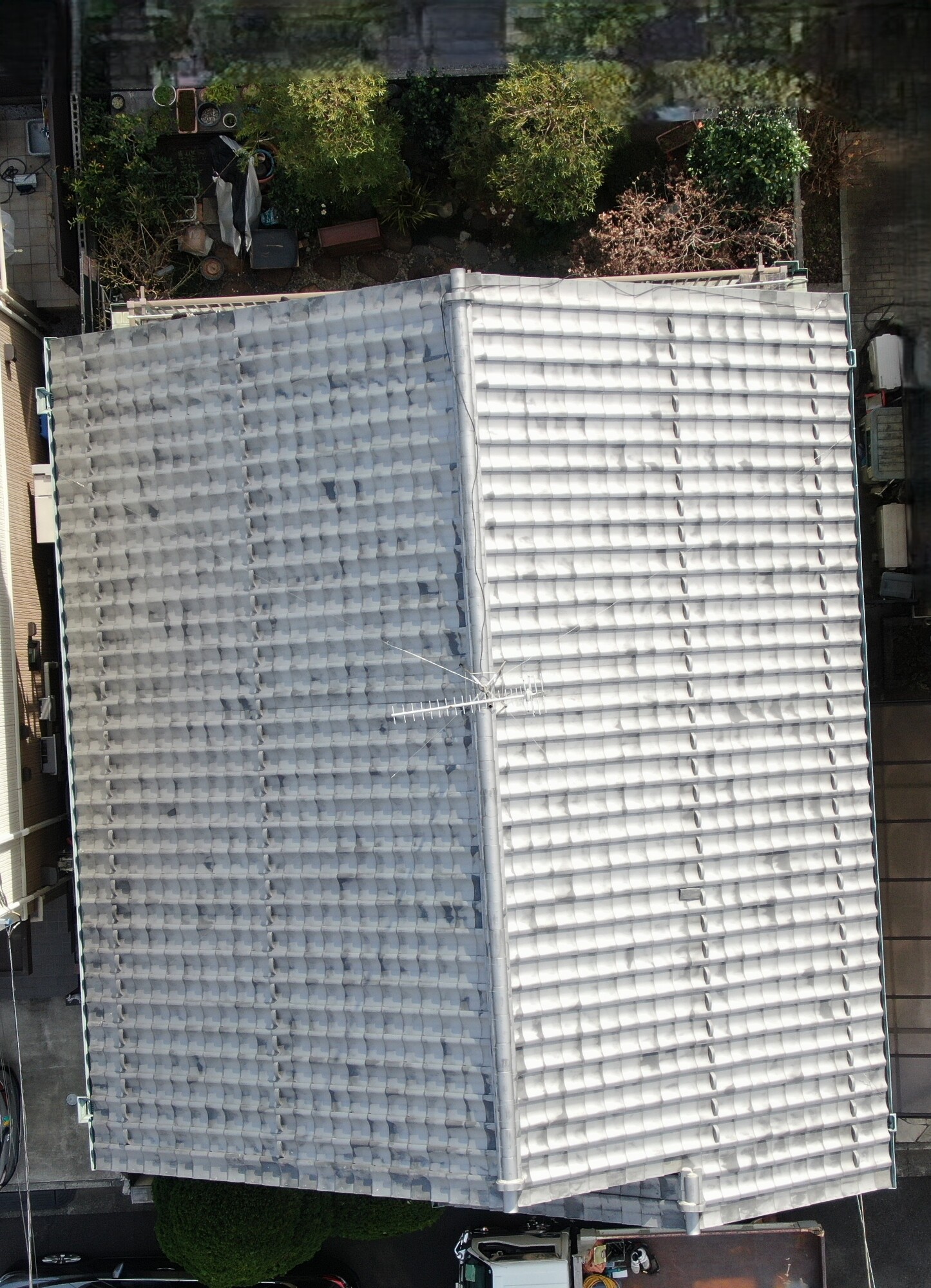 施工前 築34年 瓦屋根