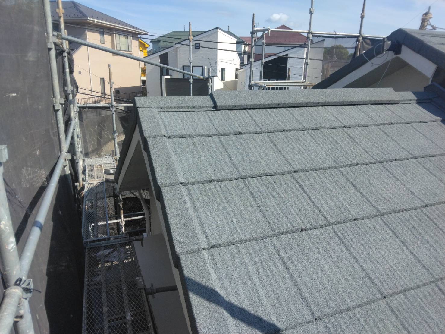 エコグラーニ ツィードグレー 換気棟